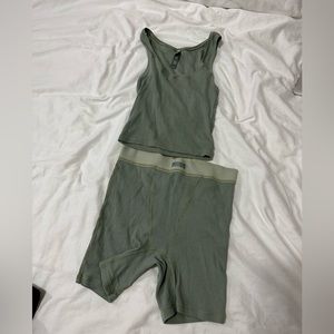 Skims cotton rib boxer & cotton rib tank